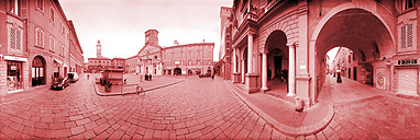 view on - vista su  Reggio Emilia
